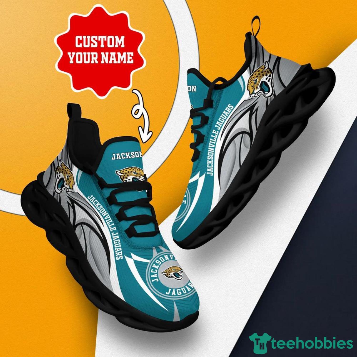 Jacksonville Jaguars NFL Max Sou Sneakers Running Shoes