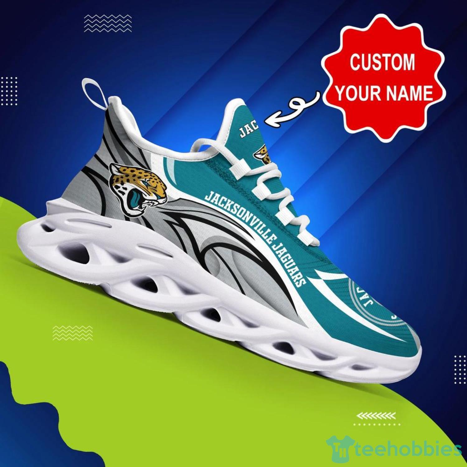 Jacksonville Jaguars Personalized Name NFL Air Jordan 4 Trending Sneaker  Special Gift For Fans