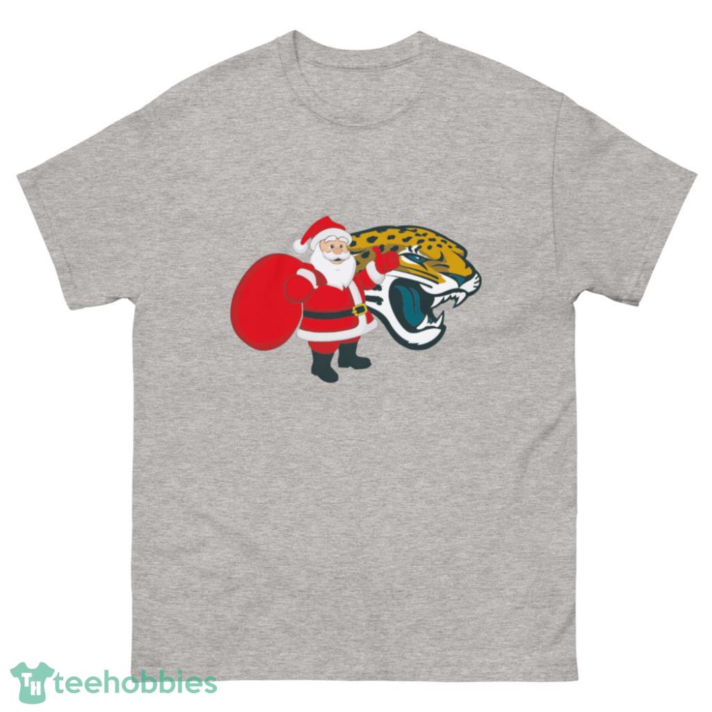 Jacksonville Jaguars NFL Santa Claus Christmas Shirt - 500 Men’s Classic Tee Gildan