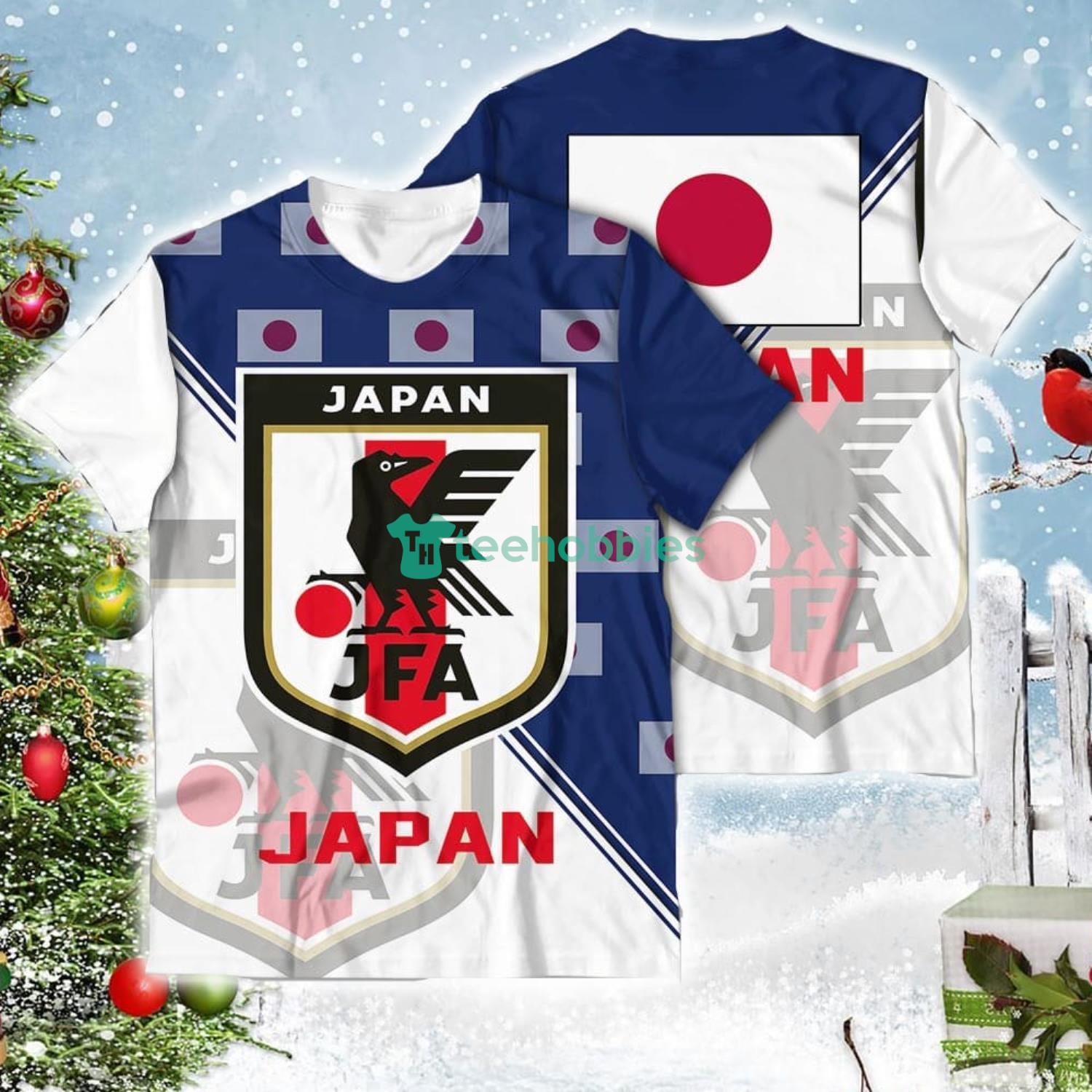 Japan National Soccer Team Qatar World Cup 2022 Champions Soccer Team 3D All Over Printed Shirt Product Photo 4