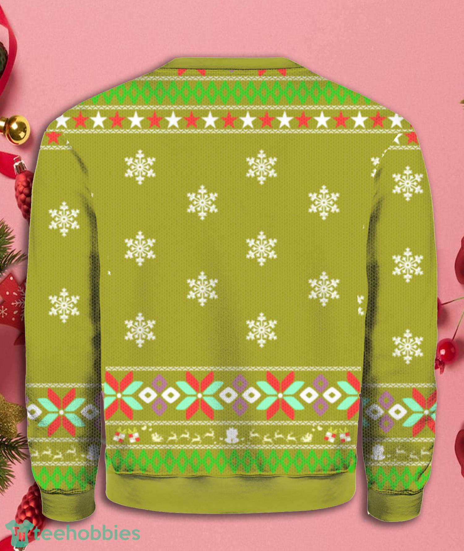 Joe Biden The Quicker Fucker Funny Ugly Christmas Sweater image Joe Biden The Quicker Fucker Funny Ugly Christmas Sweater Product Photo 2