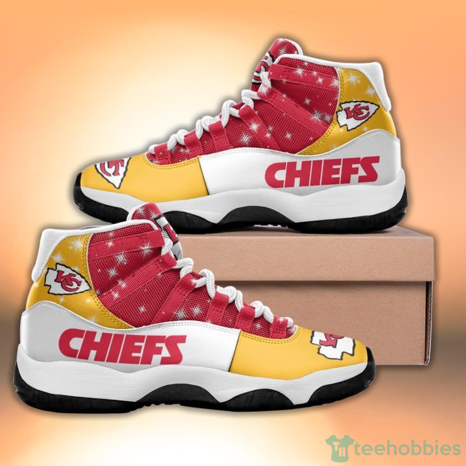 Kansas City Chiefs Pattern Galaxy Style Sneaker Air Jordan 11 Shoes Product Photo 1