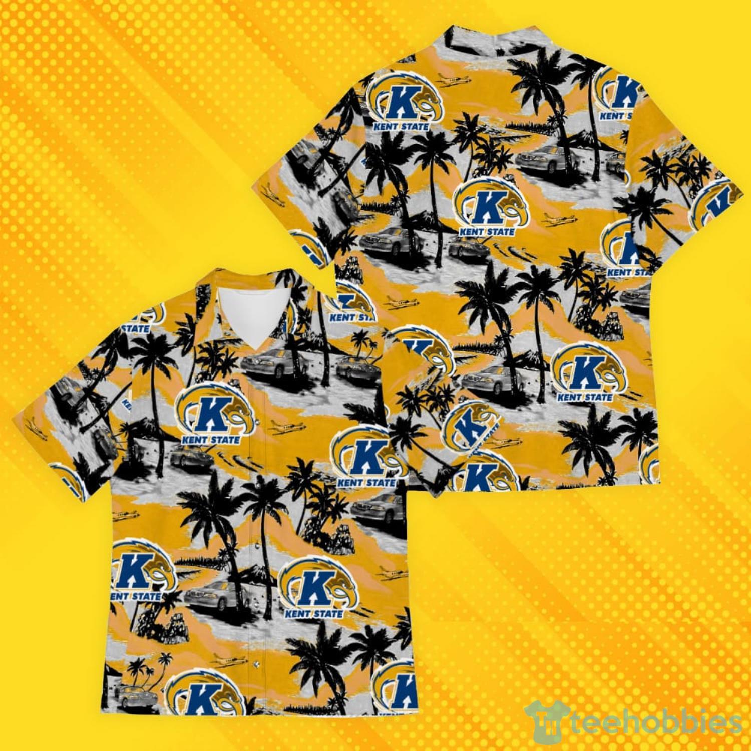 Kent State University Cotton Fabric By Sykel-Kent Golden Flashes