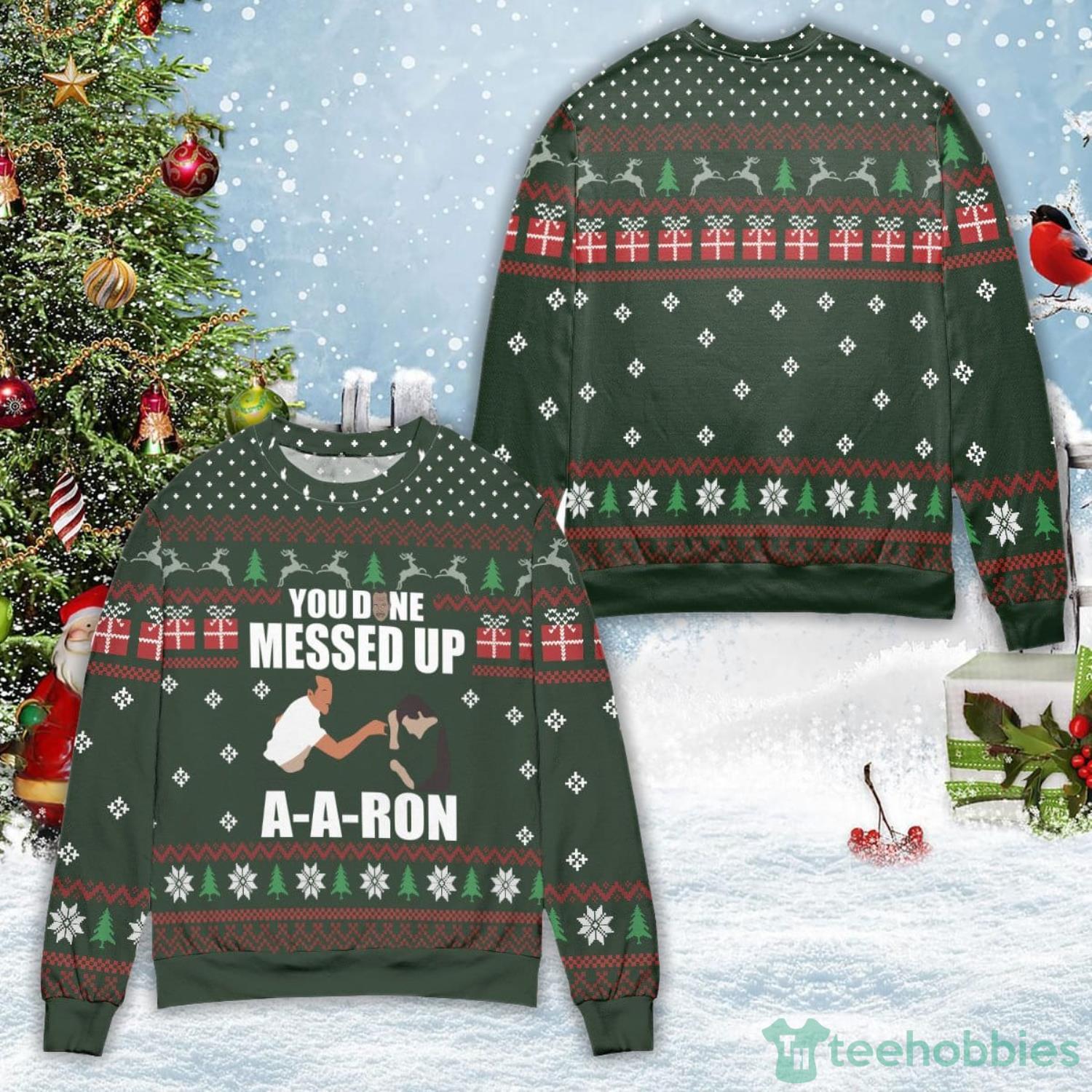 A aron christmas clearance jumper