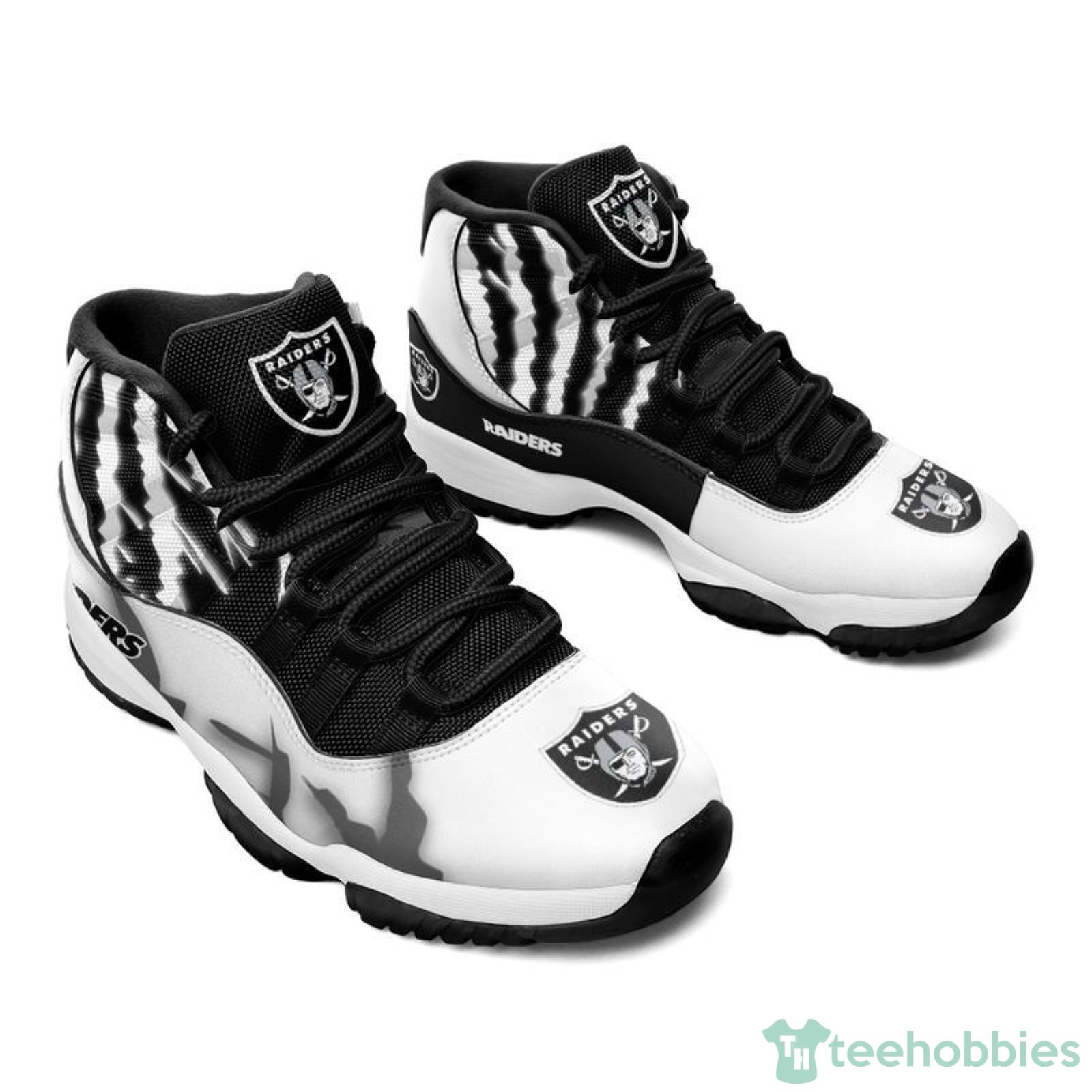 Las Vegas Raiders Pattern Camo Style Sneaker Air Jordan 11 Shoes -  Freedomdesign