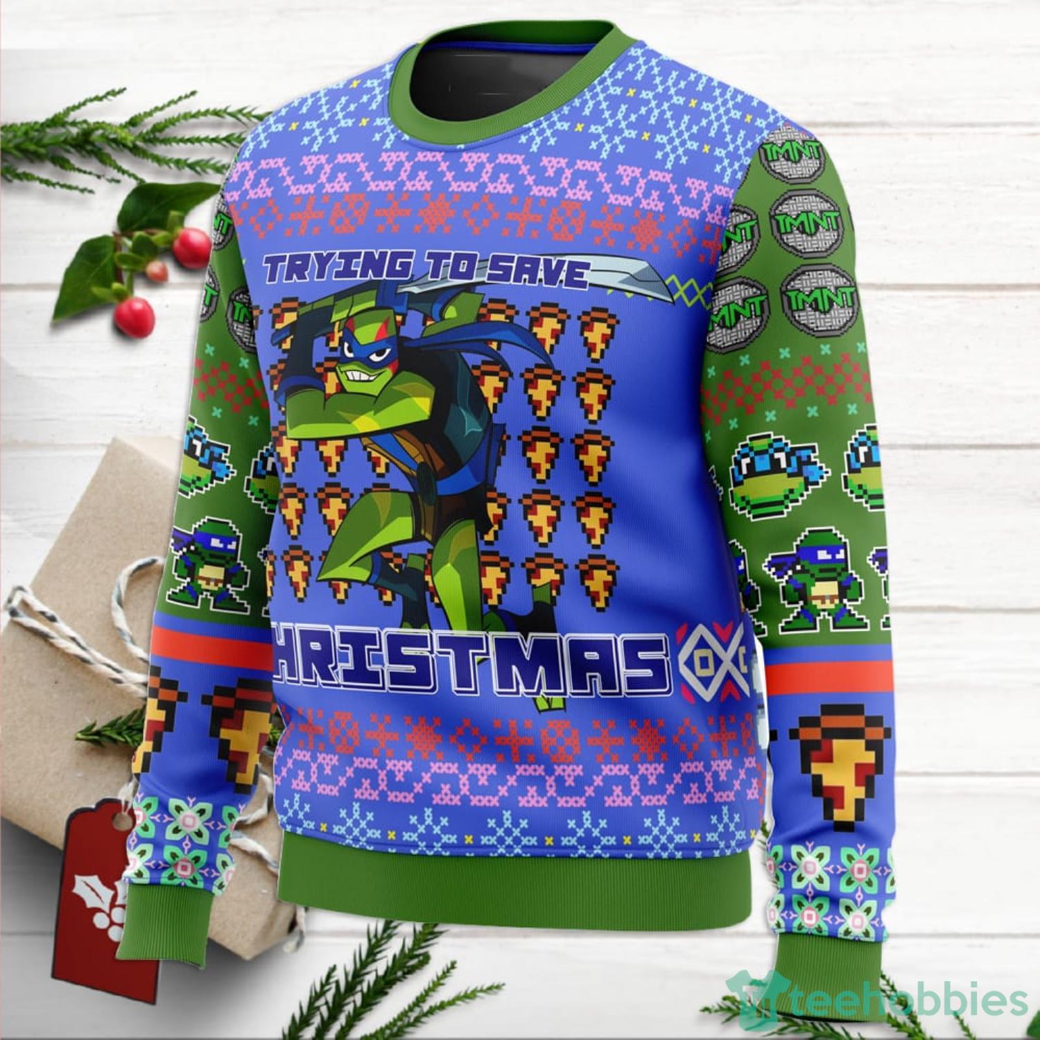 Buy Your Teenage Mutant Ninja Turtles Christmas Sweater (Free Shipping) -  Merchoid