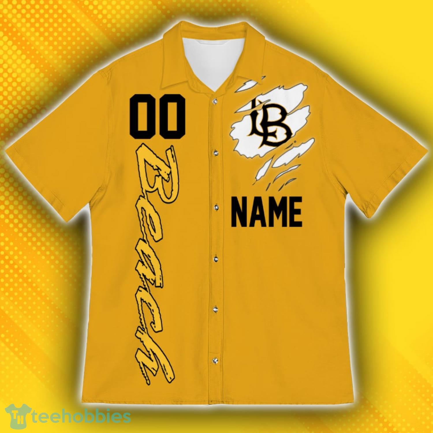 Long Beach State 49ers Sports American Hawaiian Football Hawaiian Shirt Custom Name For Fans Product Photo 2