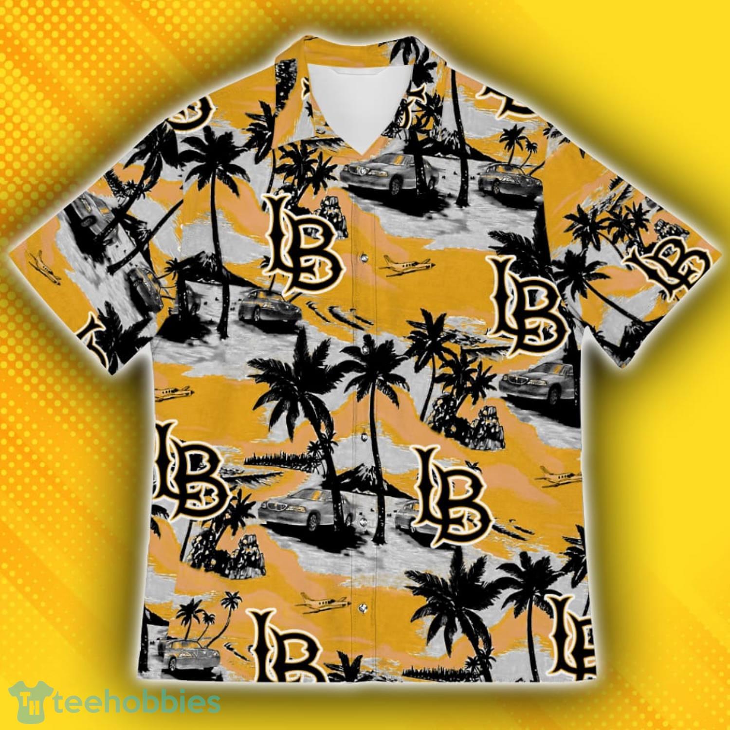 Long Beach State 49ers Sports American Tropical Patterns Hawaiian Shirt Product Photo 2
