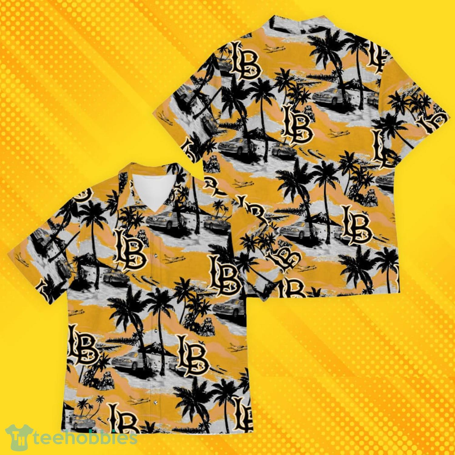 Long Beach State 49ers Sports American Tropical Patterns Hawaiian Shirt Product Photo 1