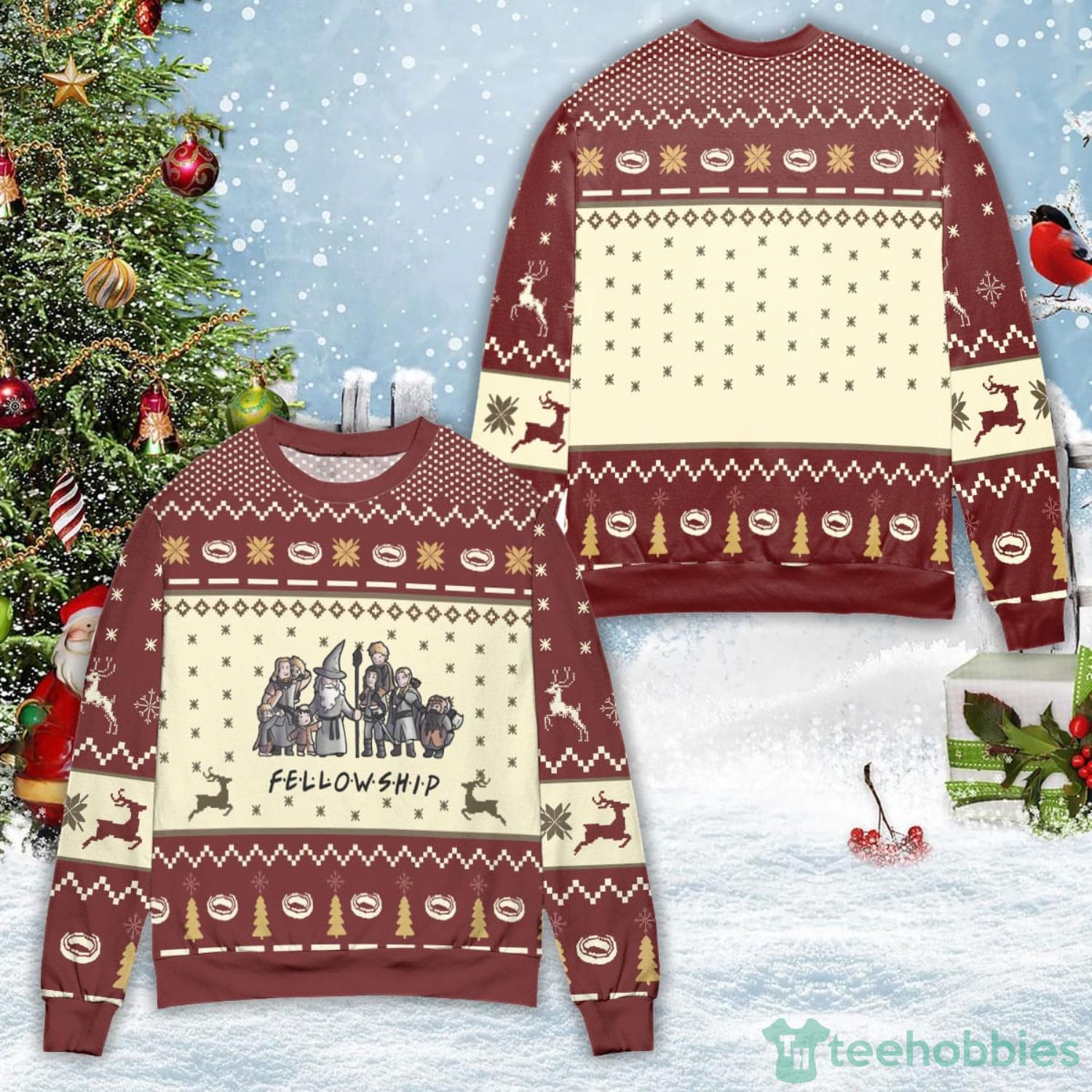 Christmas Gift Dallas Cowboys Christmas Snowflakes Pattern 3D Ugly  Christmas Sweater For Men And Women