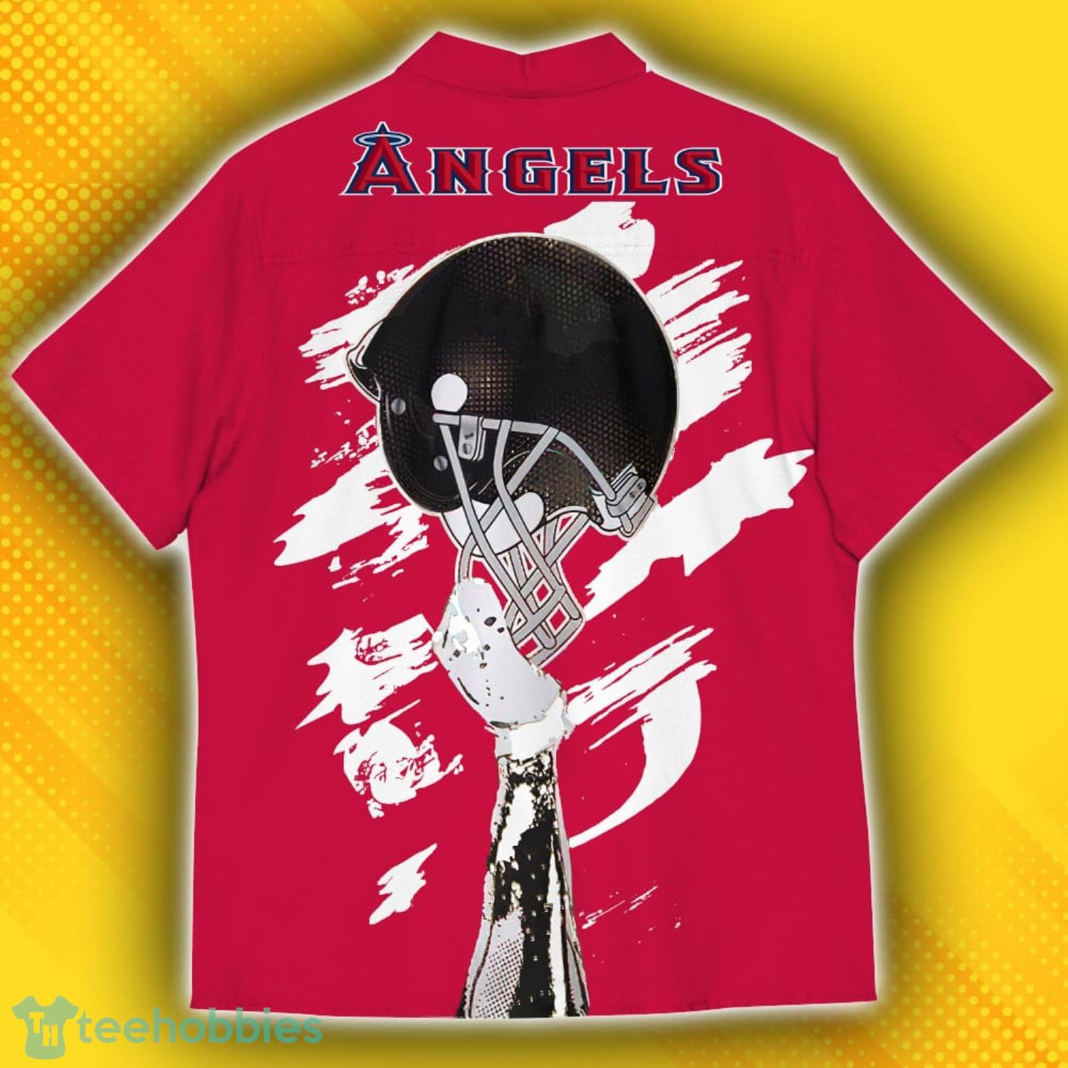 Los Angeles Angels Sports American Hawaiian Football Hawaiian Shirt Custom Name For Fans Product Photo 3