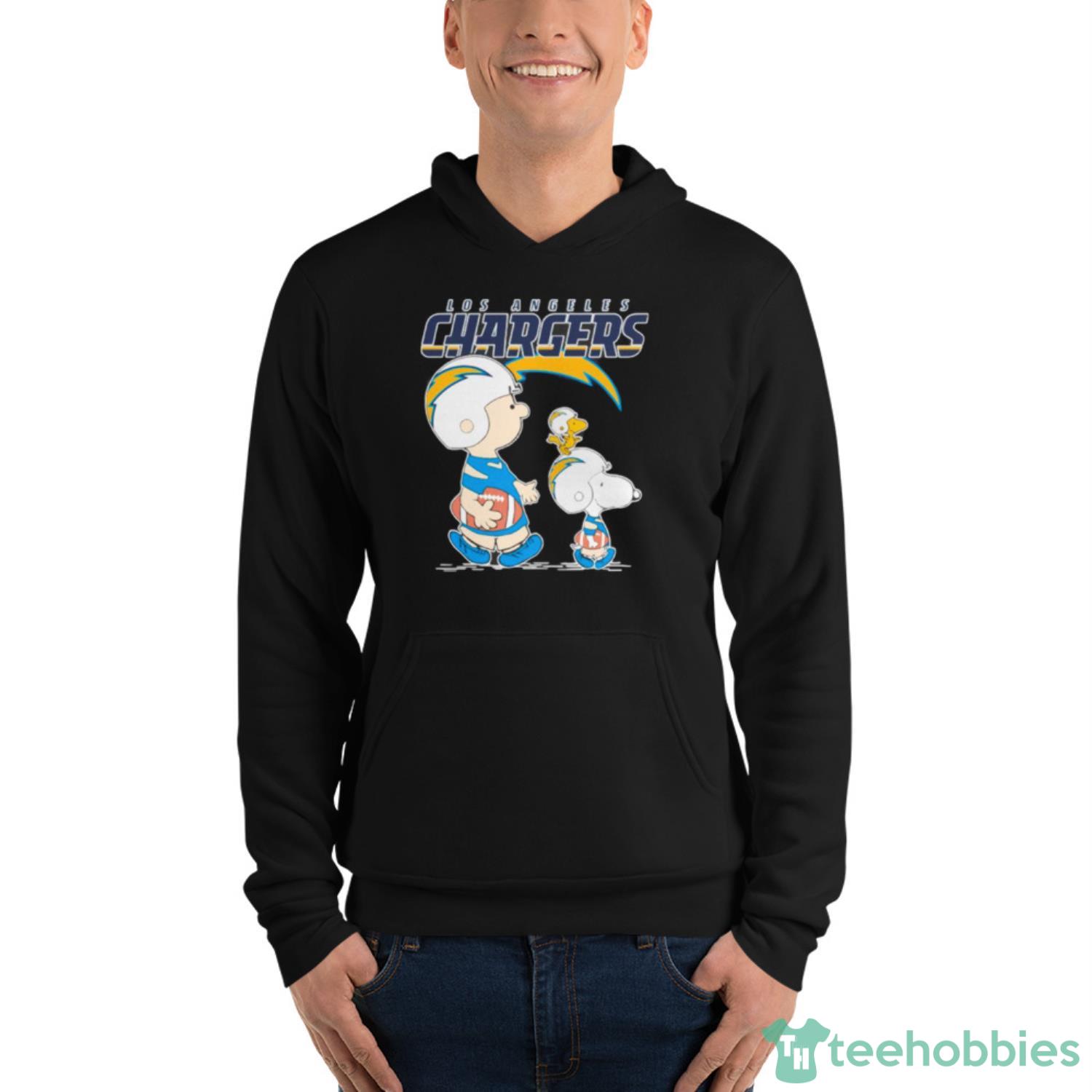 Snoopy and Woodstock Just A Girl Who Loves Christmas And Love Los Angeles  Chargers 2023 T-Shirt, hoodie, sweater, long sleeve and tank top