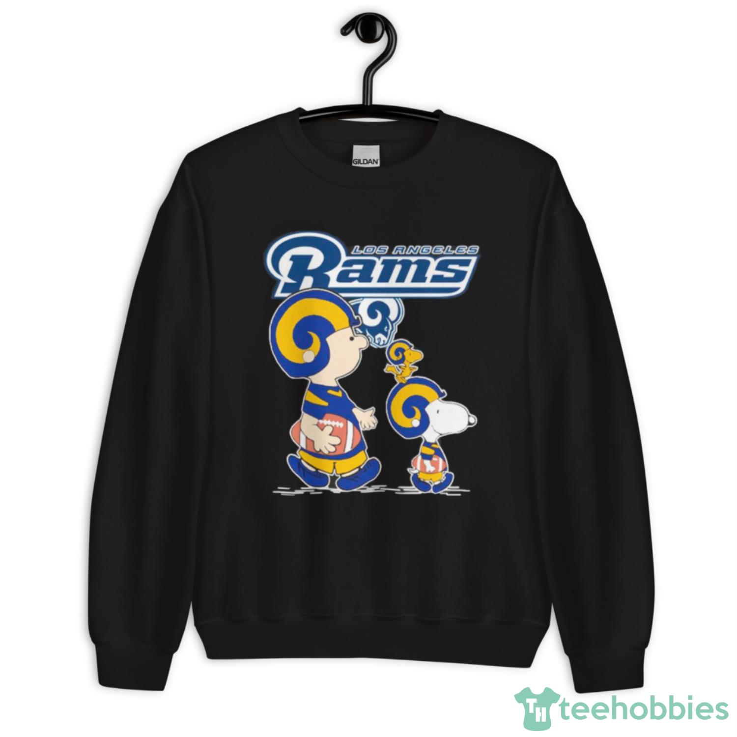 Los Angeles Rams - Vintage Circle Logo (Full Color) - Los Angeles Rams - Crewneck  Sweatshirt