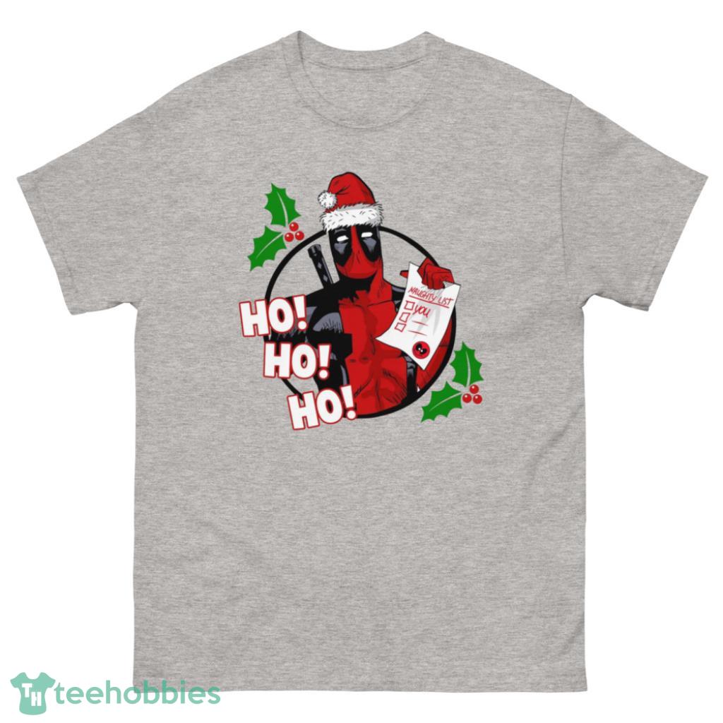 deadpool christmas t shirt