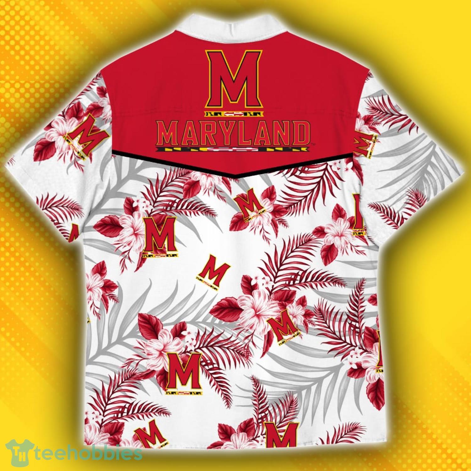 Maryland Terrapins Sports American Hawaiian Tropical Patterns Hawaiian Shirt Product Photo 3