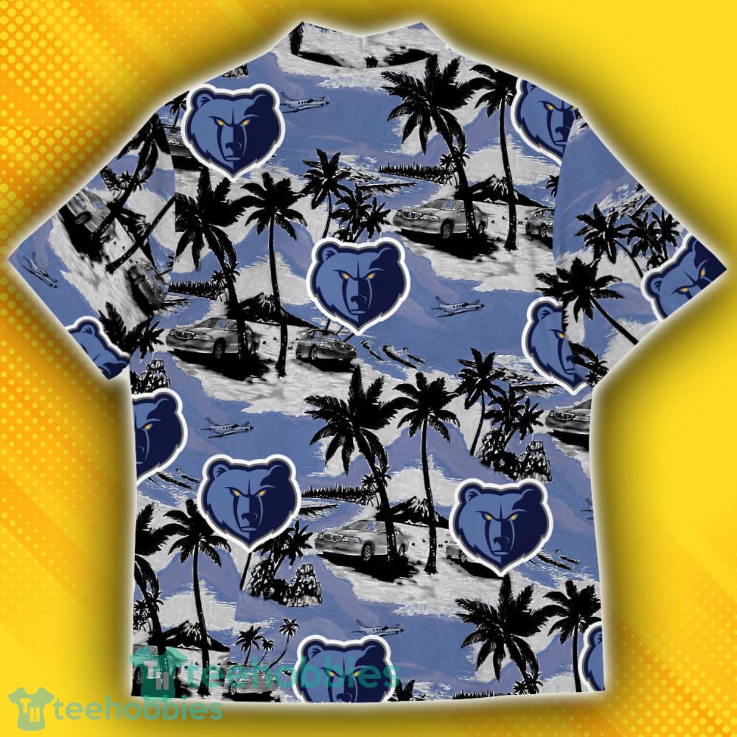 Memphis Grizzlies Sports American Tropical Patterns Hawaiian Shirt Product Photo 3