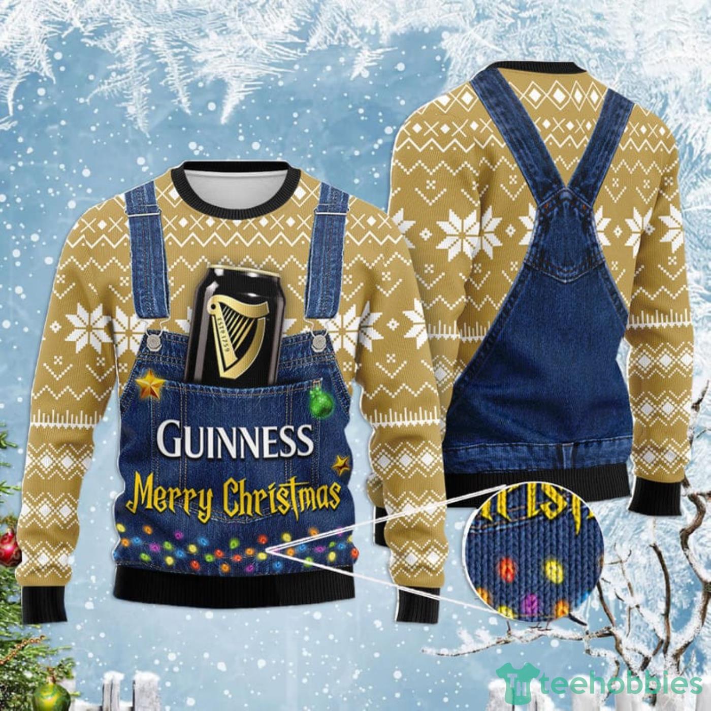 Guinness ugly christmas sweater hotsell