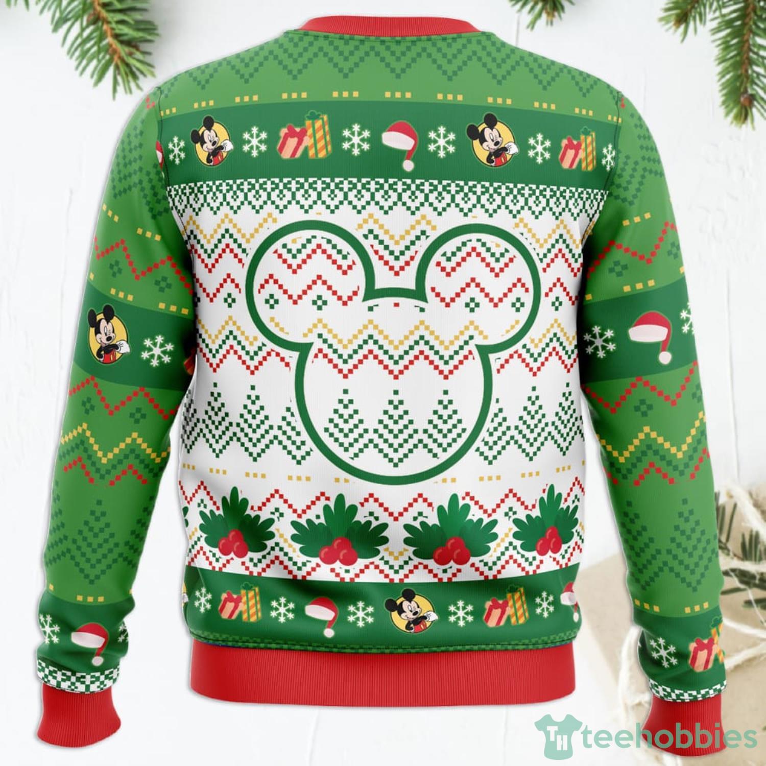 Pittsburgh Penguins Hohoho Mickey Christmas Ugly Sweater - Jomagift