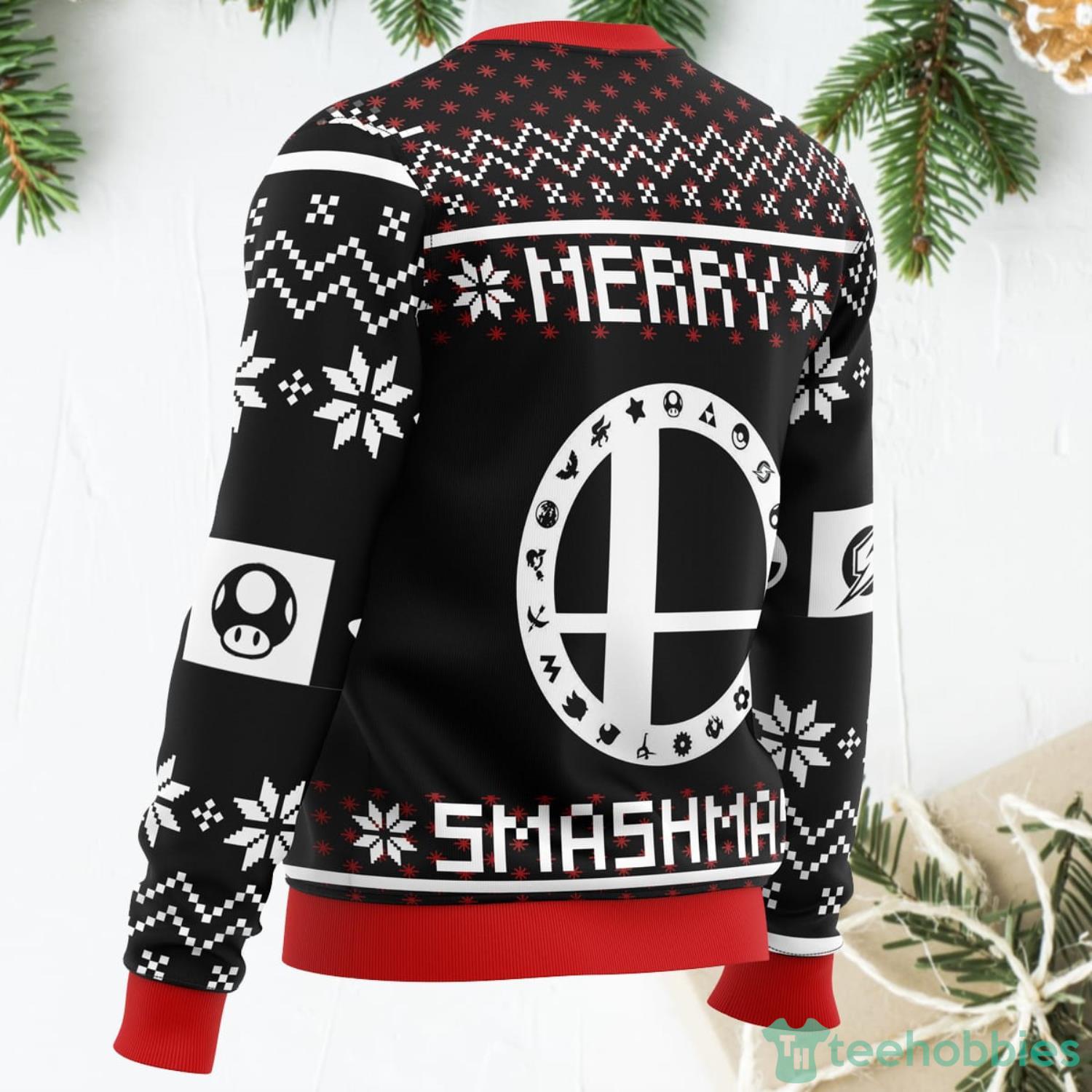 Super smash bros ugly christmas clearance sweater