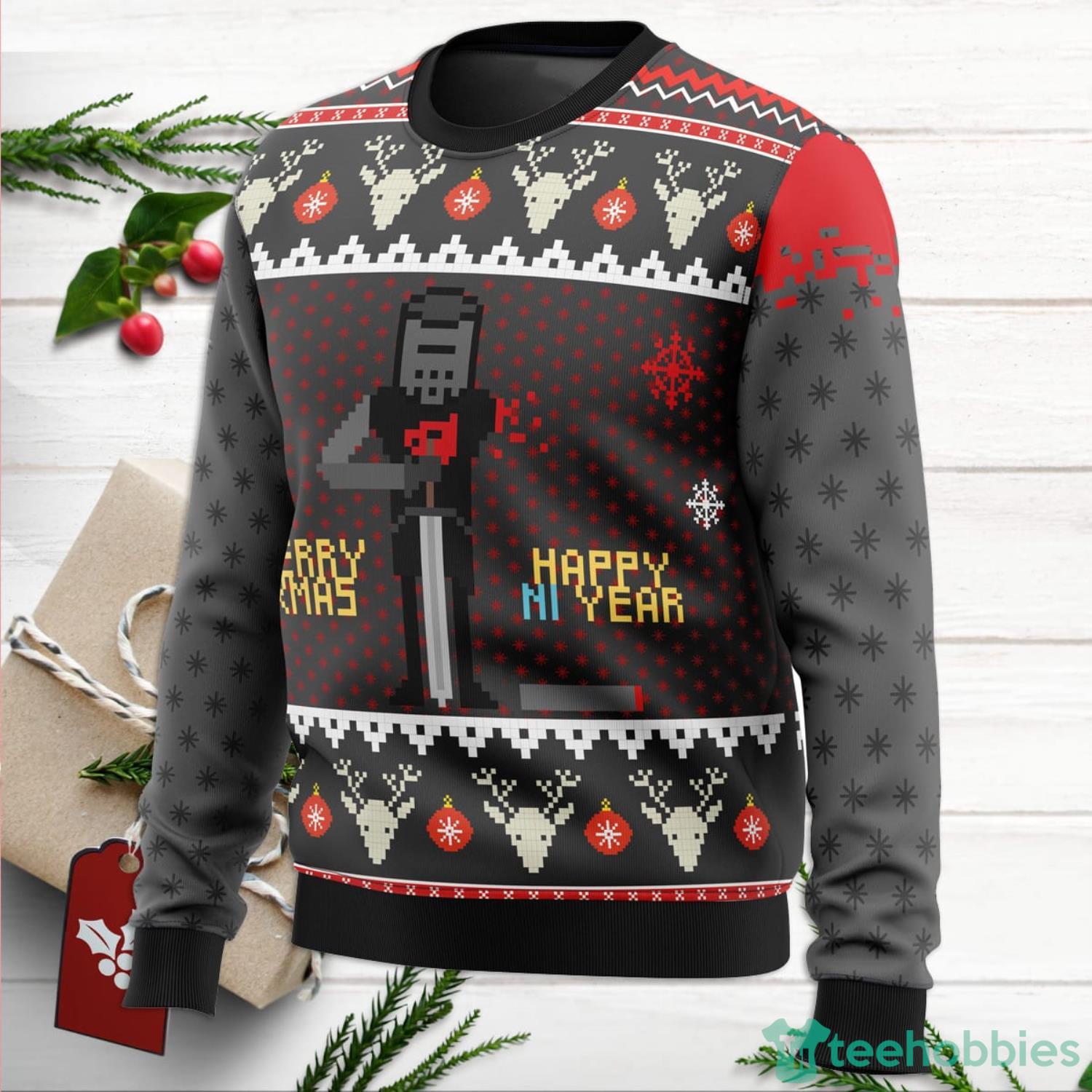 Merry Funny Atlanta Braves Gifts For Fan Merry Christmas Tree Ugly Xmas  Sweater - Freedomdesign