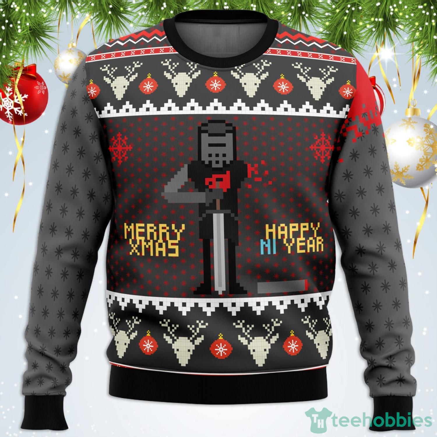 Merry Funny Atlanta Braves Gifts For Fan Merry Christmas Tree Ugly Xmas  Sweater - Freedomdesign