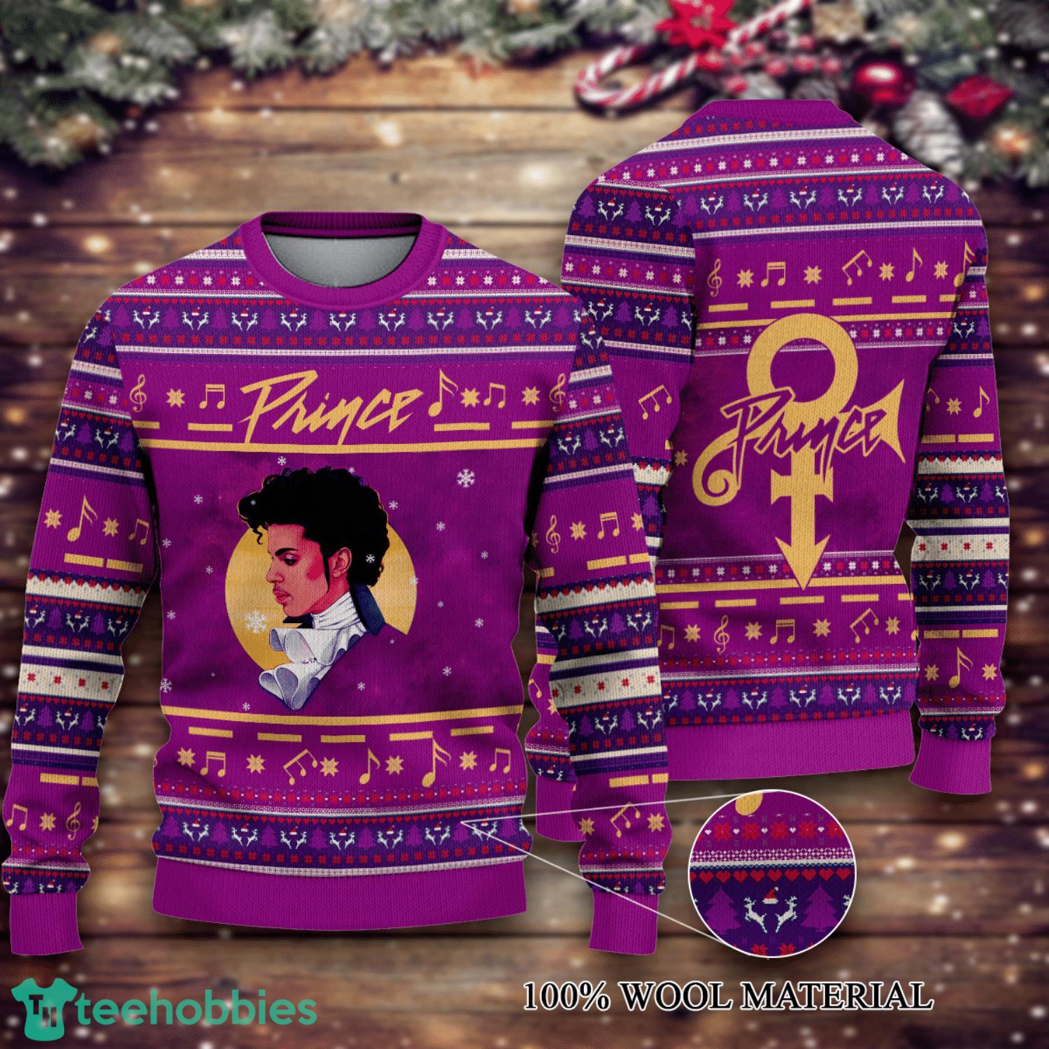 Prince on sale christmas sweater