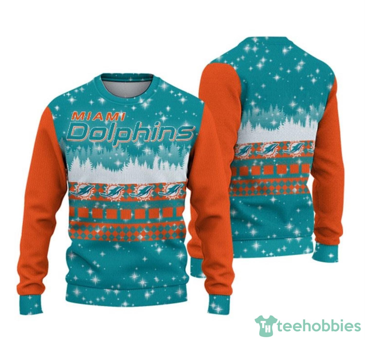 miami dolphins ugly sweater