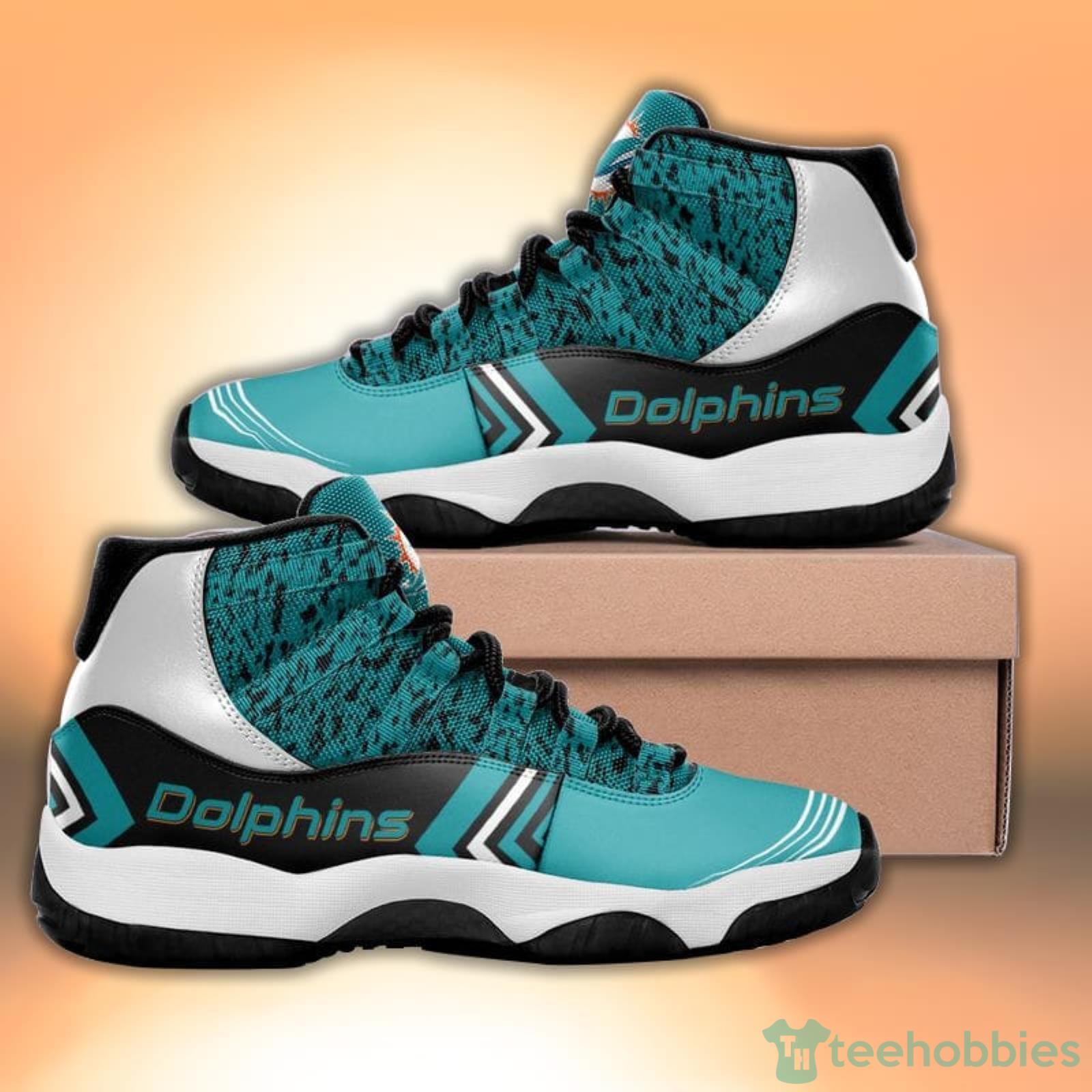 Miami Dolphins For Fans Air Jordan 11 Shoes