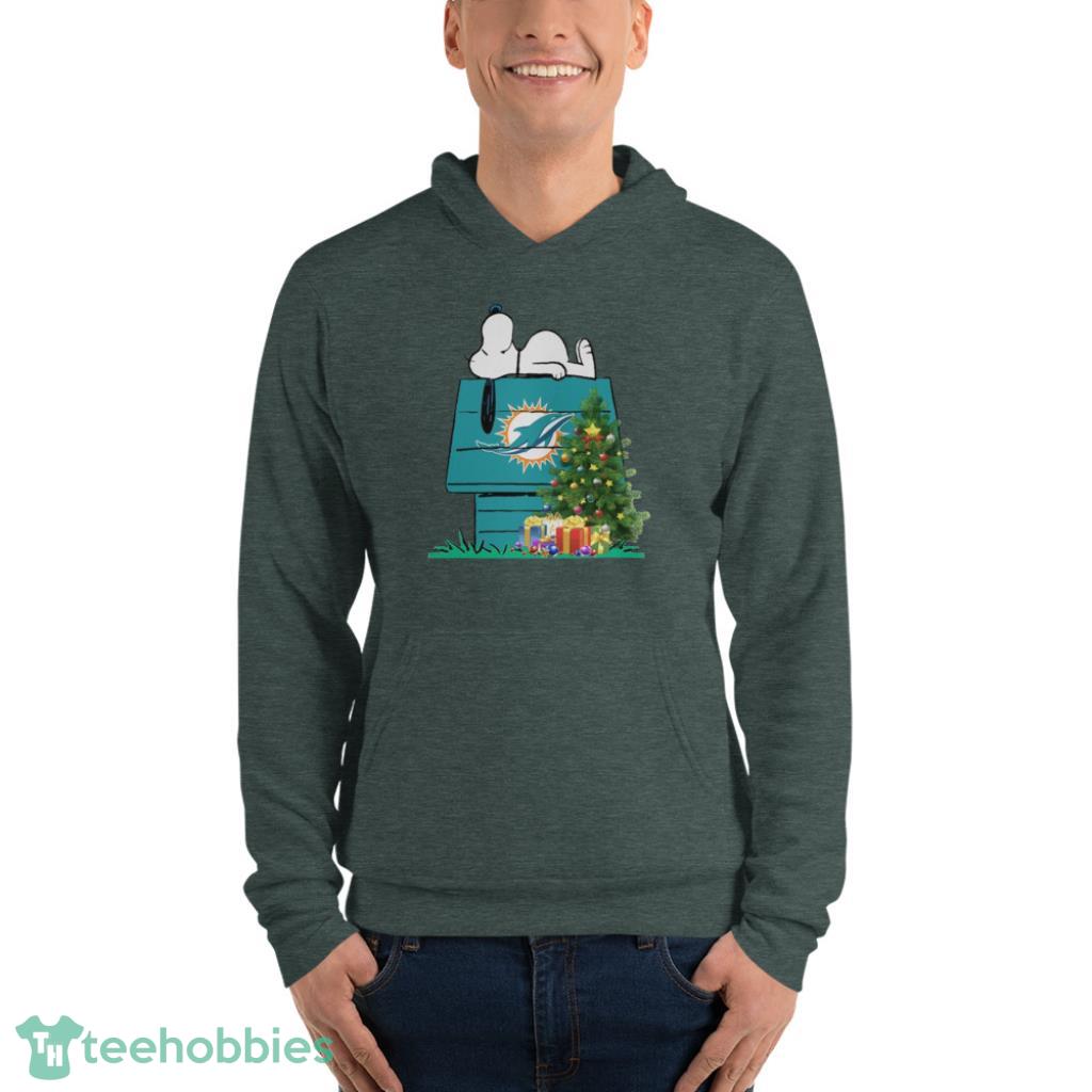 Miami Dolphins Christmas Tree Nfl Shirt - Peanutstee