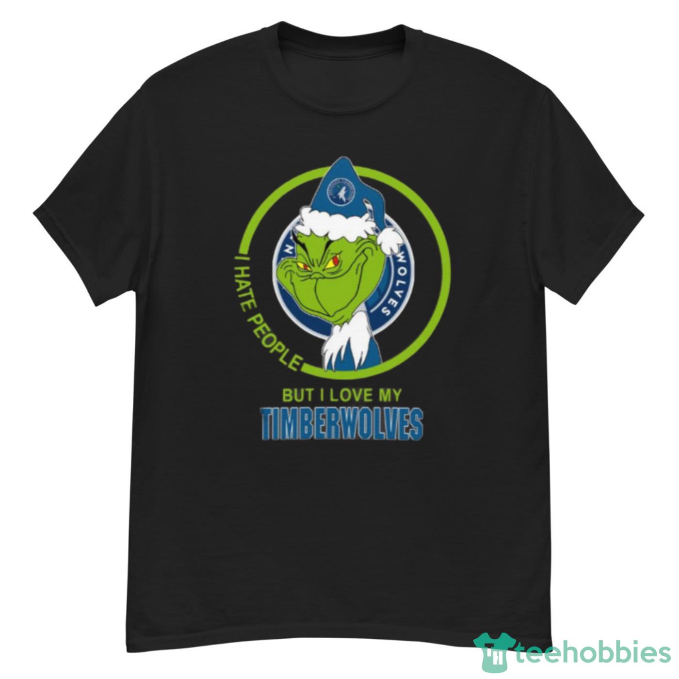 Minnesota Timberwolves NBA Christmas Grinch I Hate People But I Love My Favorite Basketball Team Shirt - G500 Men’s Classic T-Shirt Minnesota Timberwolves NBA Christmas Grinch I Hate People But I Love My Favorite Basketball Team Shirt - G500 Men’s Classic T-Shirt