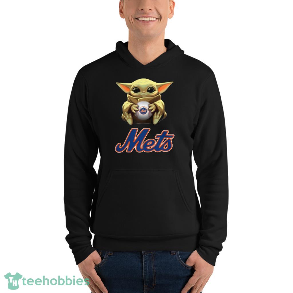 MLB Baseball New York Mets Star Wars Baby Yoda T Shirt