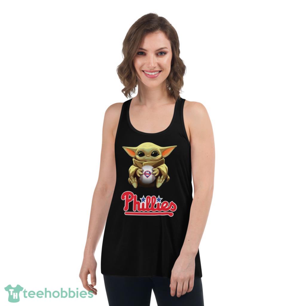 MLB Philadelphia Phillies Star Wars Baby Yoda Shirt - T-shirts Low Price