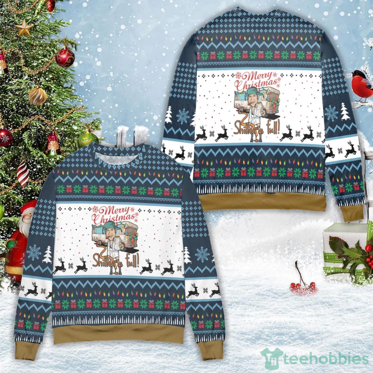National Lampoon’s Christmas Vacation Shitter’s Full Ugly Christmas Sweater Christmas Gift For Men And Women Product Photo 1 National Lampoon’s Christmas Vacation Shitter’s Full Ugly Christmas Sweater Christmas Gift For Men And Women Product Photo 1