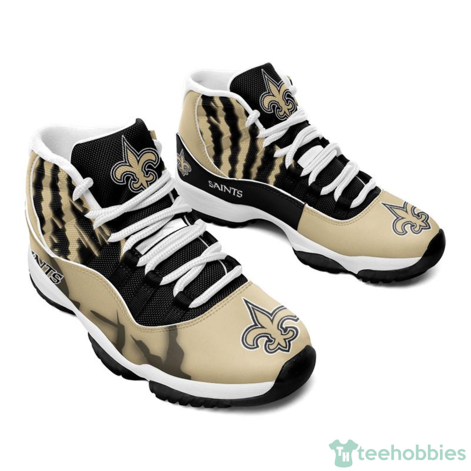 New Orleans Saints Pattern Galaxy Style Sneaker Air Jordan 11