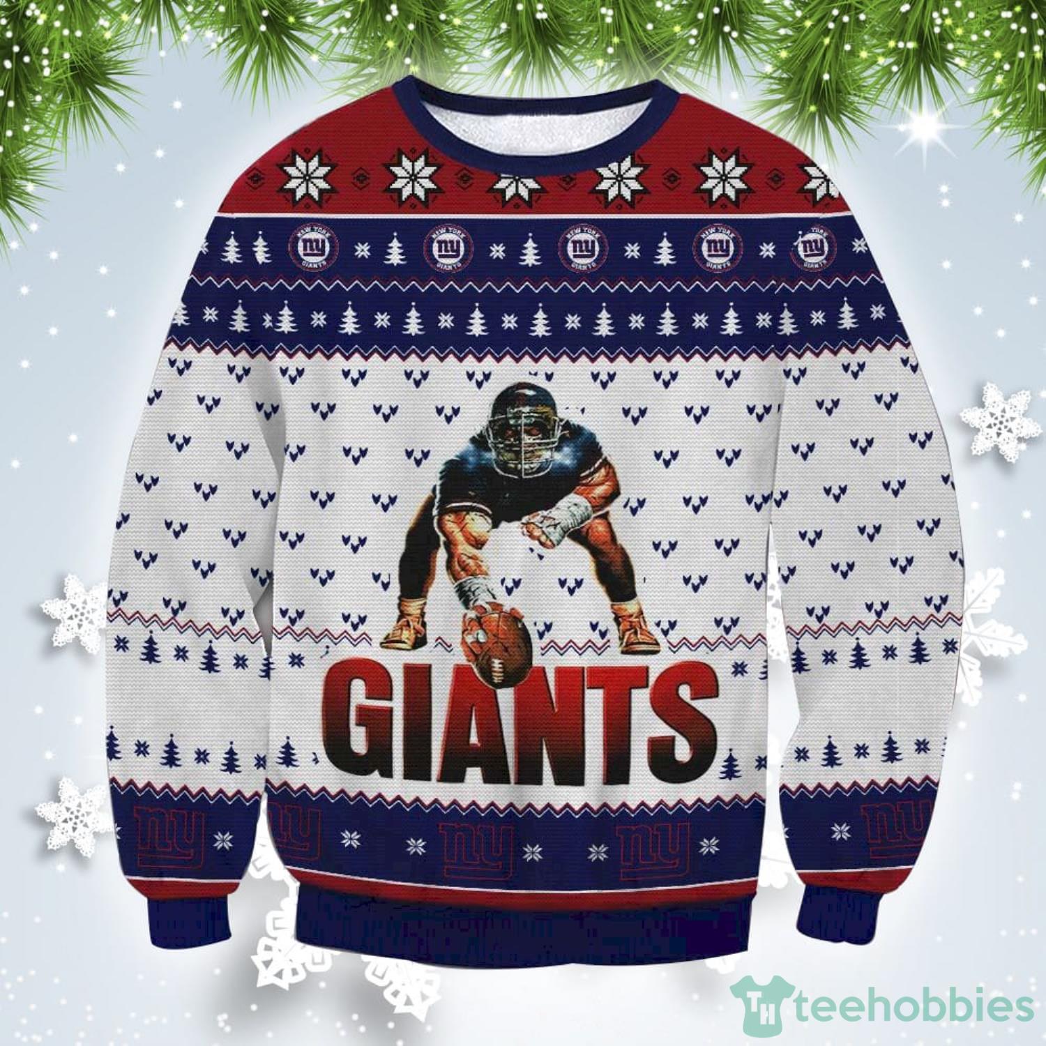 New York Giants Christmas Gift Ugly Christmas Sweater
