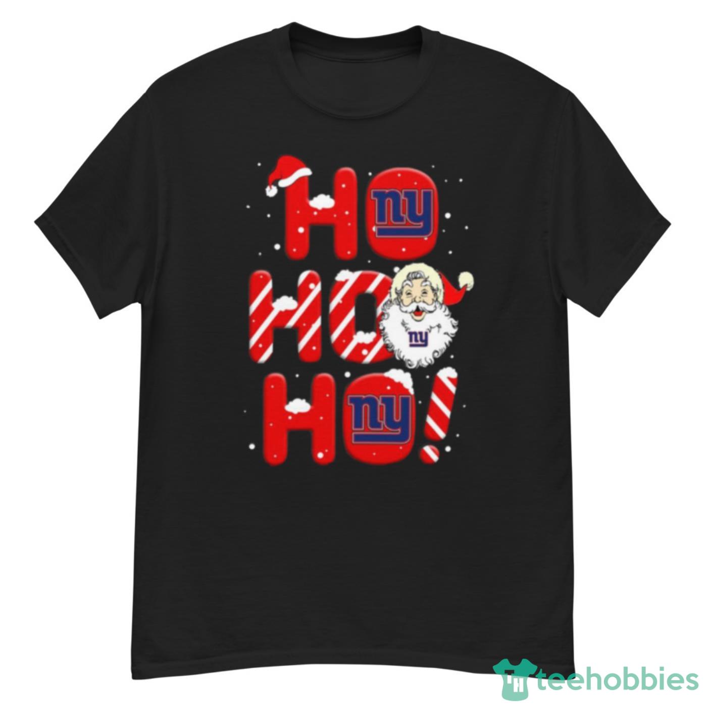 New York Giants NFL Santa Claus Christmas Shirt