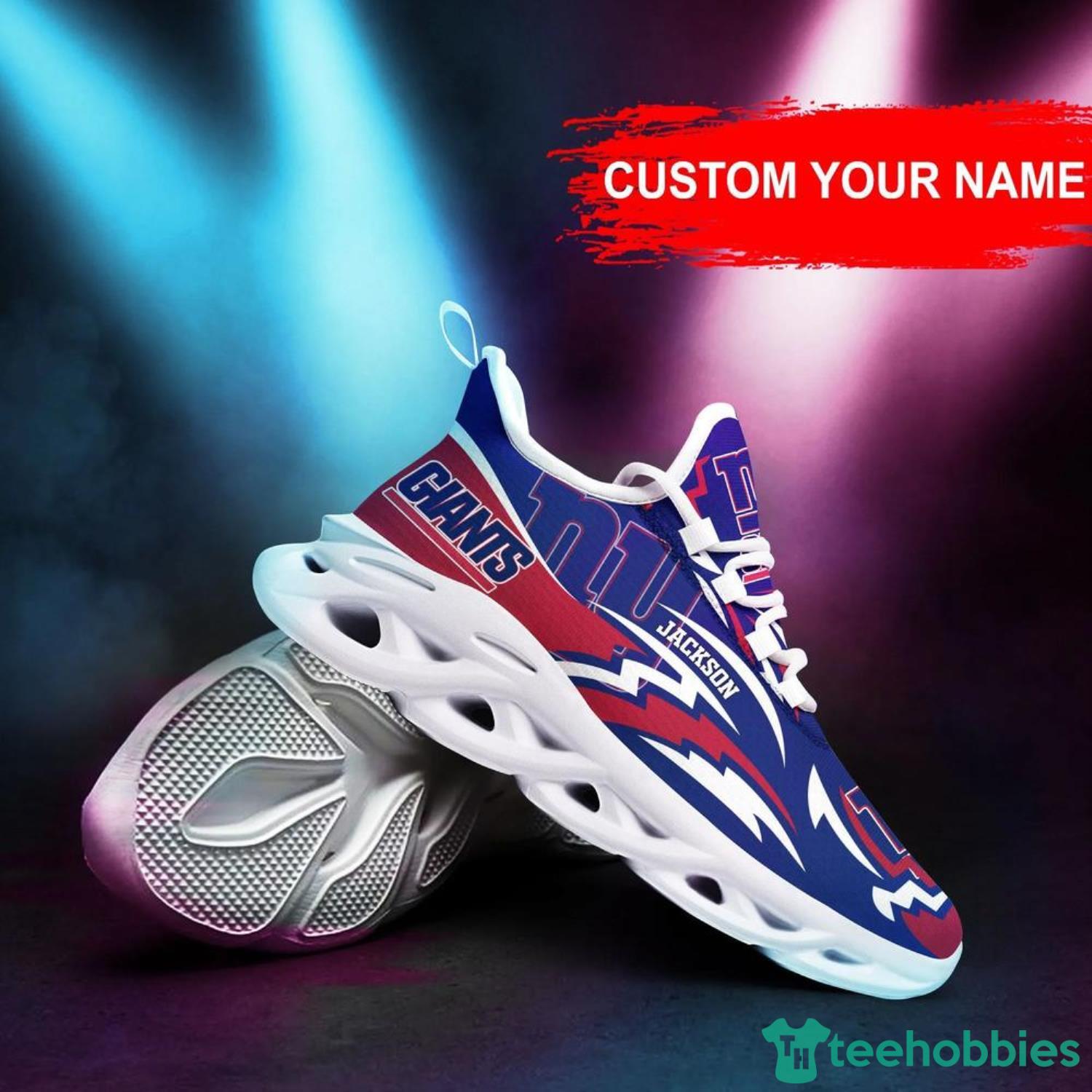 New York Giants Football Team Air Jordan 13 Custom Name Shoes Gift For Fans