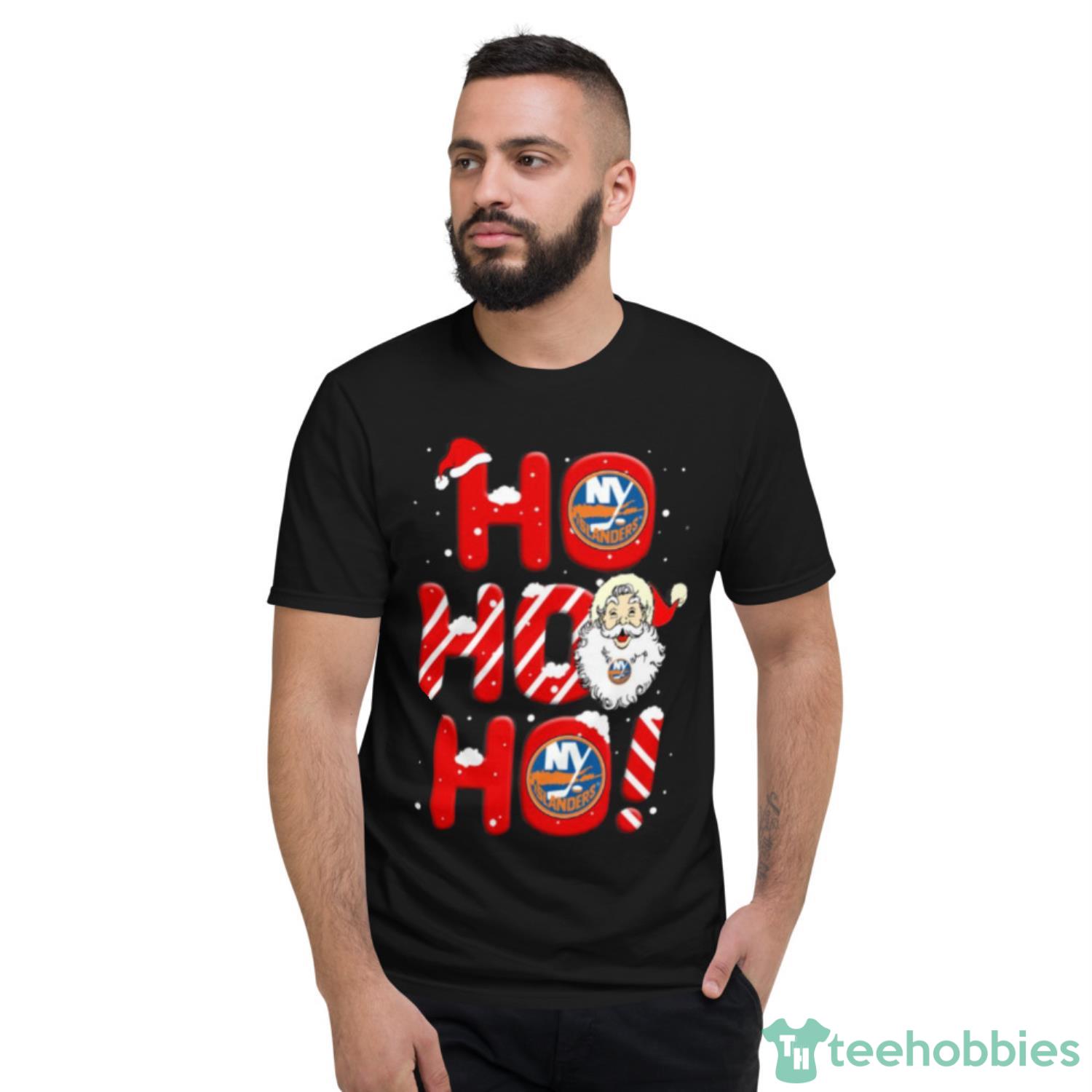 New York Islanders NHL Hockey Ho Ho Ho Santa Claus Merry Christmas Shirt - Short Sleeve T-Shirt New York Islanders NHL Hockey Ho Ho Ho Santa Claus Merry Christmas Shirt - Short Sleeve T-Shirt