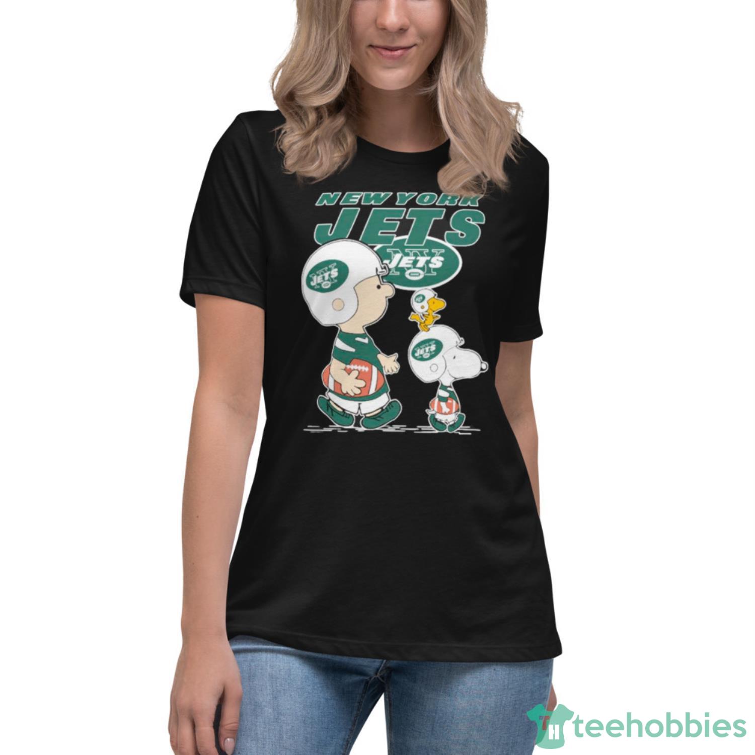 Snoopy And Woodstock Merry New York Jets Christmas T-Shirt - T-shirts Low  Price