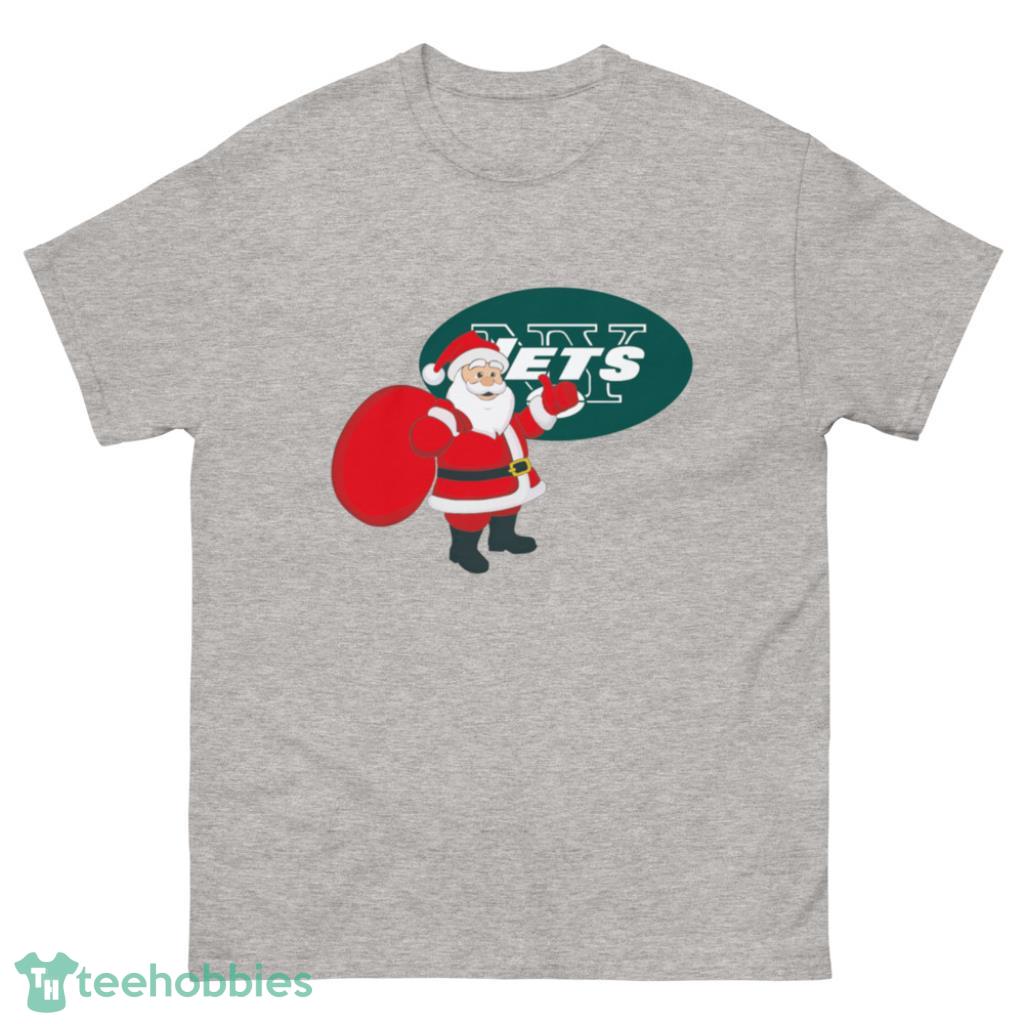 New York Jets NFL Santa Claus Christmas Shirt - 500 Men’s Classic Tee Gildan