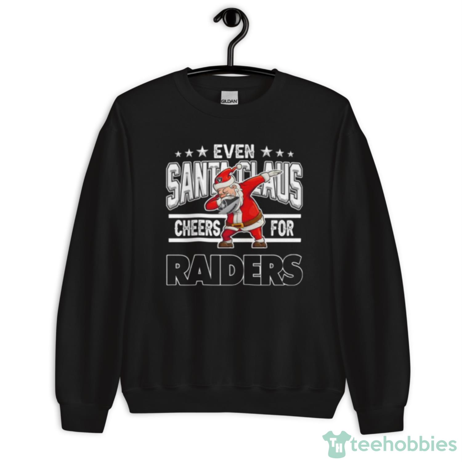 Oakland Raiders Santa Hat Merry Christmas Lights Shirt, hoodie