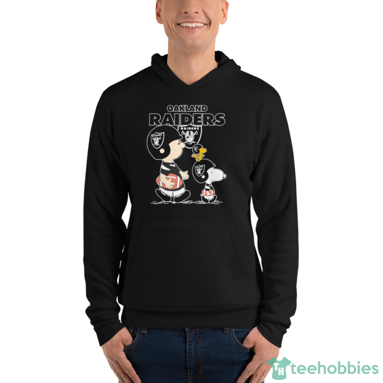 Snoopy And Woodstock Oakland Raiders Shirt