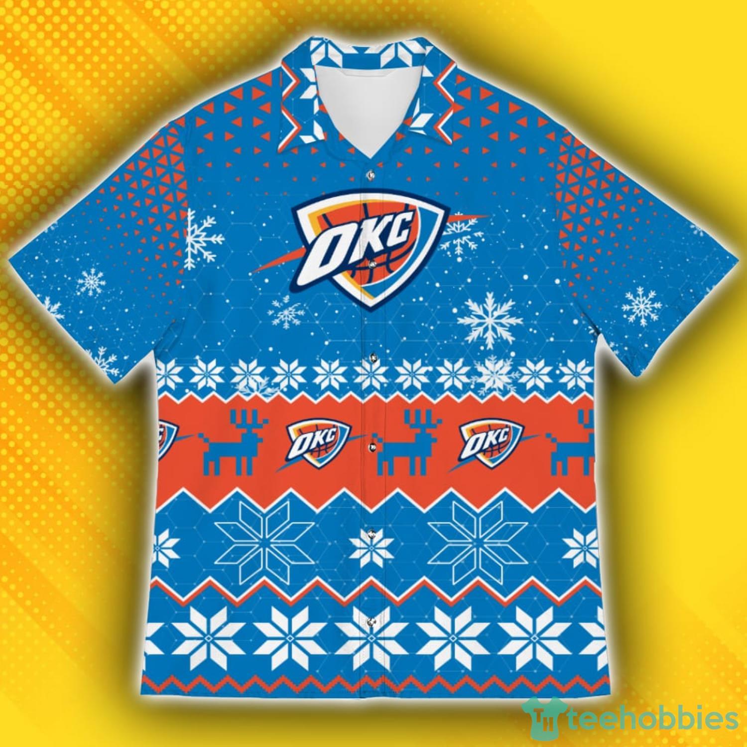 PHOTO: What do you think of the Thunder's Christmas jerseys?