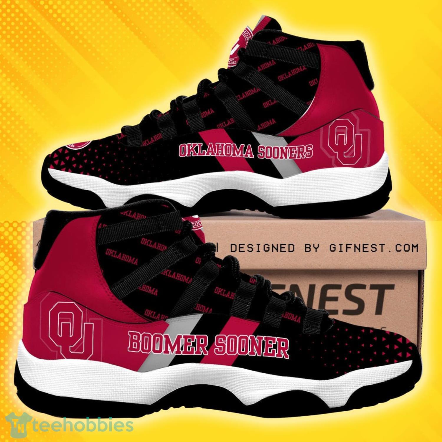 Oklahoma Sooners Team Air Jordan 11 Shoes For Fans Product Photo 1
