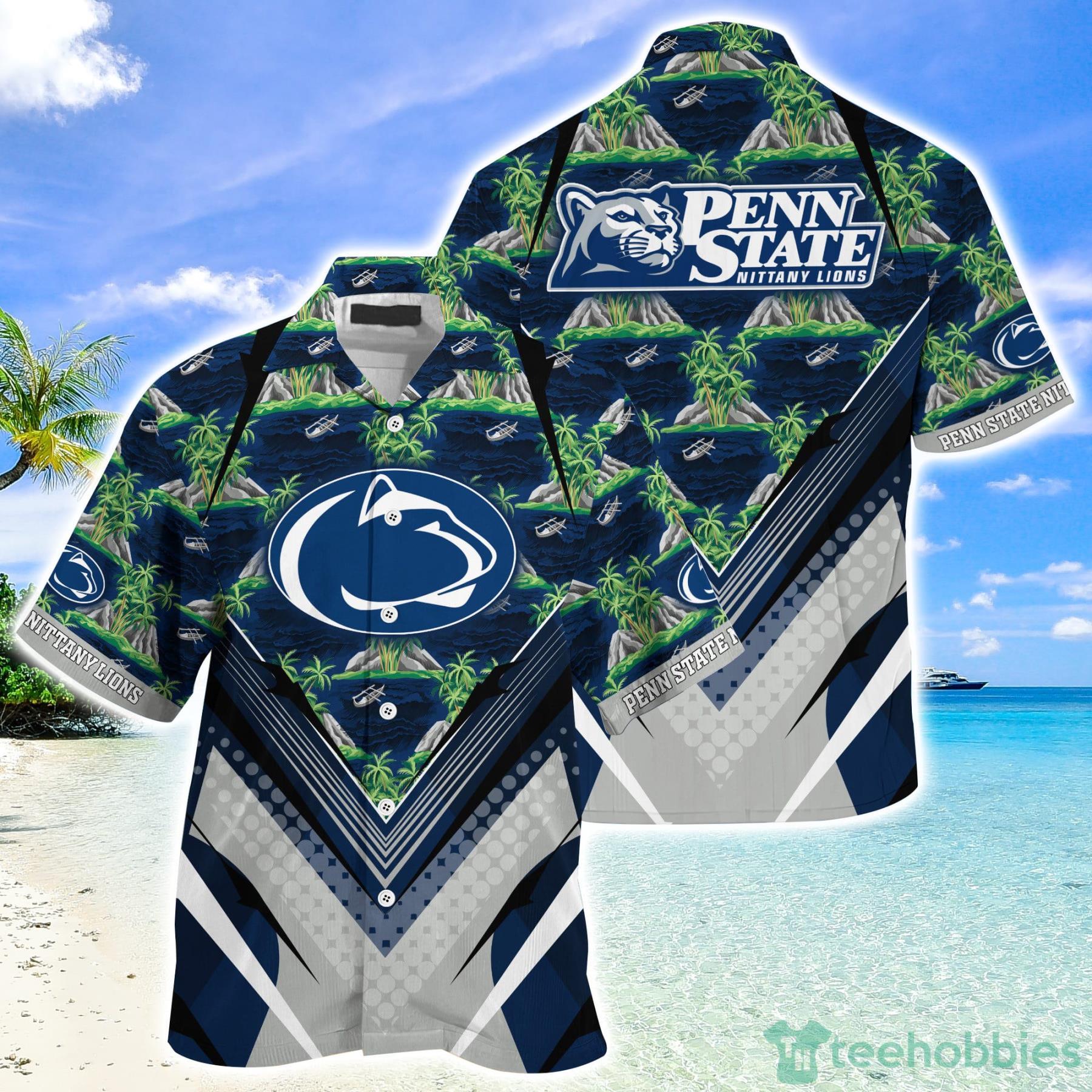 Penn State Nittany Lions Cute Summer Gift Hawaiian Shirt For Men