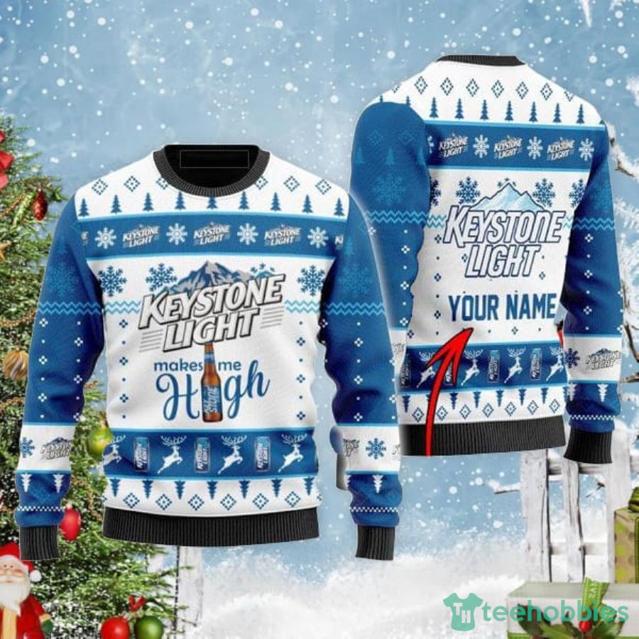 NEW Premium New York Jets Bud Light Beer Ugly Christmas Sweater