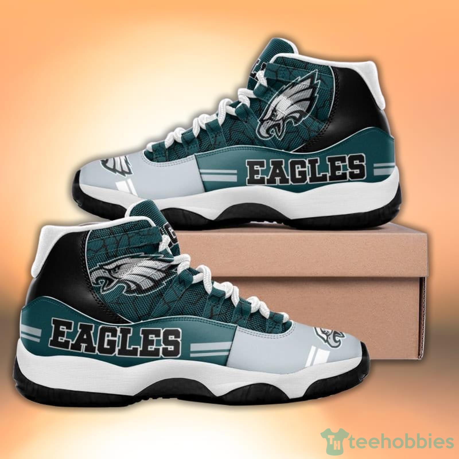 Philadelphia Eagles Logo Air Jordan 11 Shoes