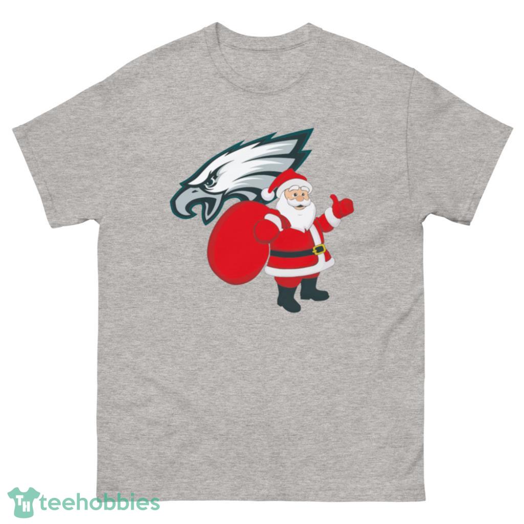 Philadelphia Eagles NFL Santa Claus Christmas Shirt - 500 Men’s Classic Tee Gildan
