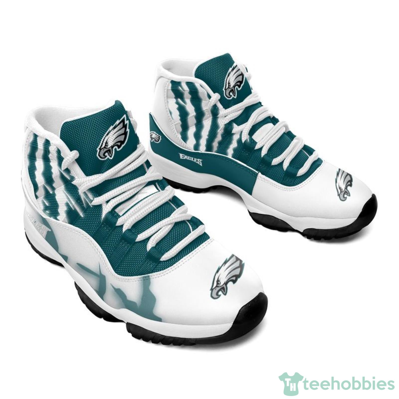 Philadelphia Eagles Pattern Triangle Style Sneaker Air Jordan 11