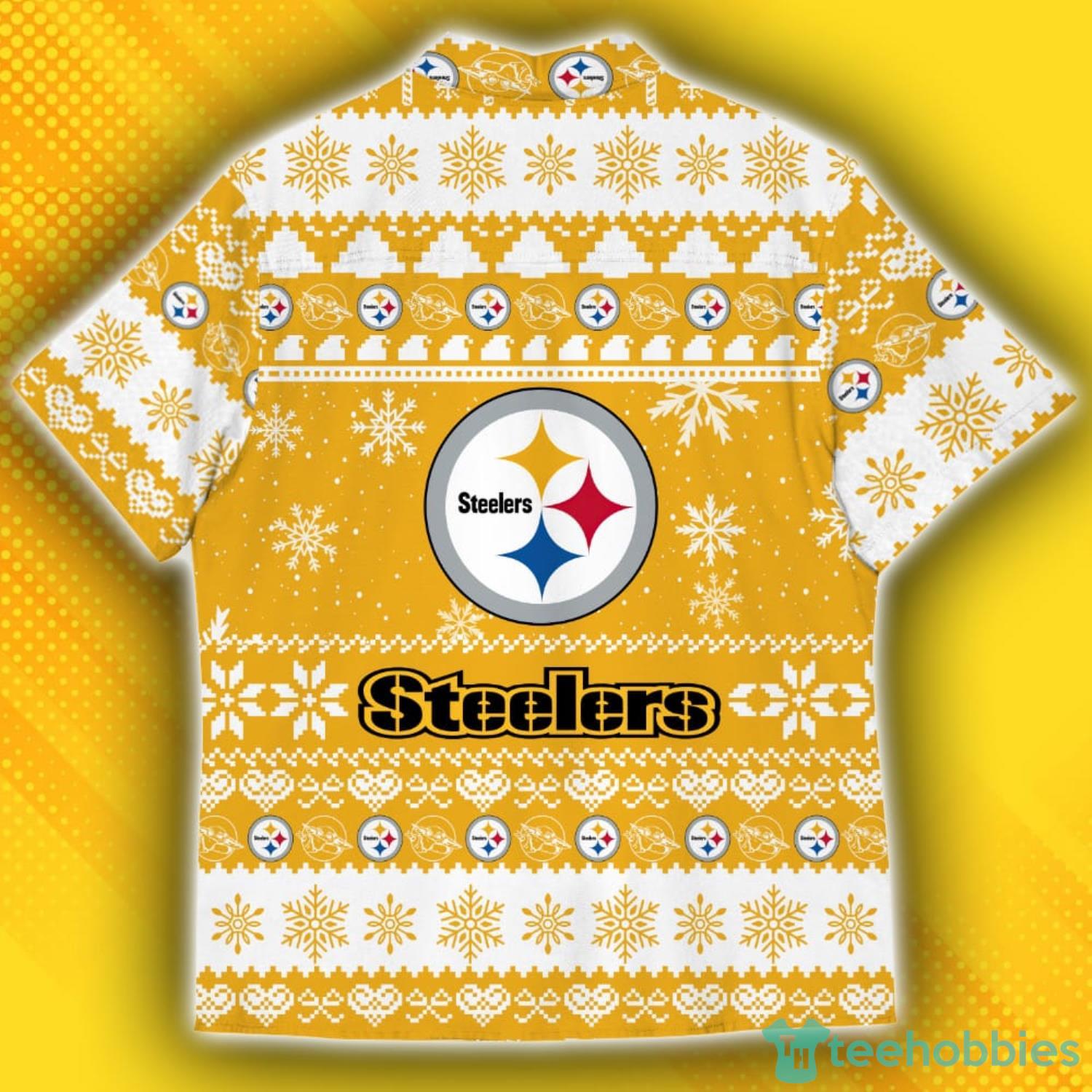 Pittsburgh Steelers NFL Retro Cotton Christmas Ugly Sweater - Binteez